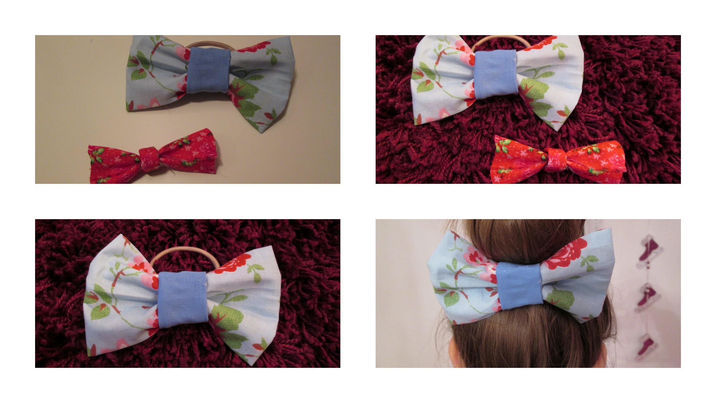 Diy: Stoffschleifen.Bows | by Isi-Made ♥