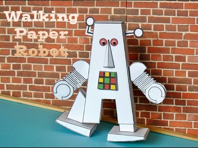 Walking Paper Robot