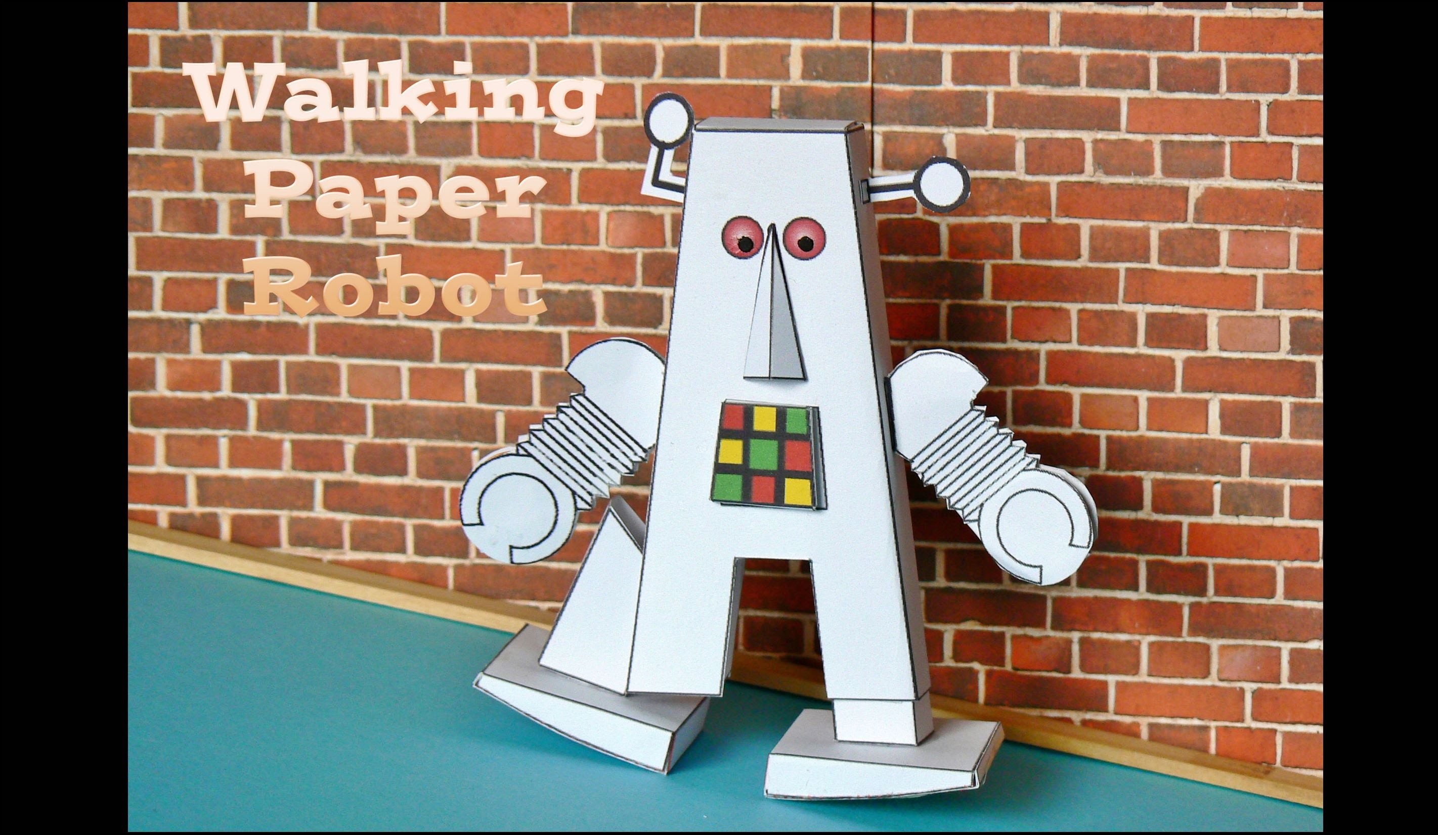 Walking Paper Robot
