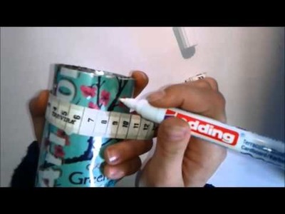 Arizona Stiftehalter DIY. Arizona Pencilcase DIY