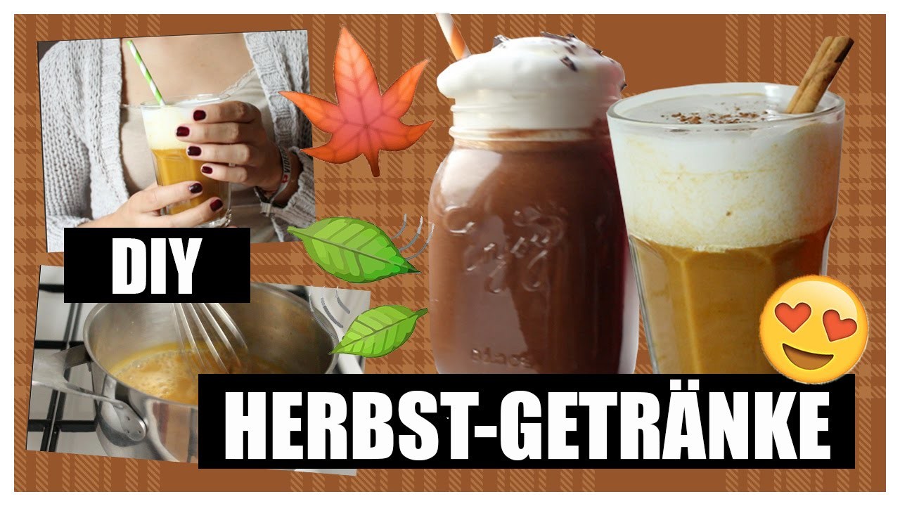 DIY Herbst-Getränke: Pumpkin Spice Latte & Hot Chili Chocolate VEGAN  