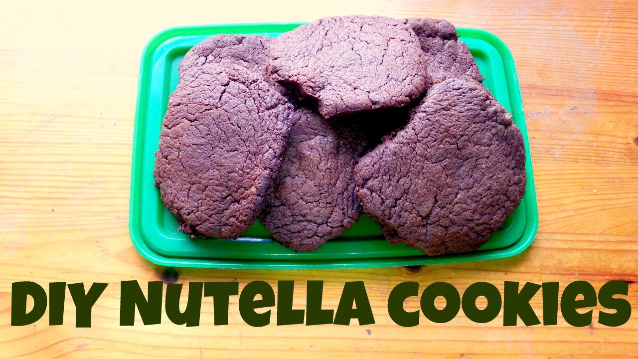 DIY 3 Ingredients Nutella Cookies (Deutsch, English Sub)
