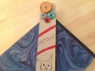 DIY: Knopf-Lesezeichen