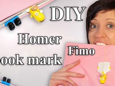 FIMO Lesezeichen Homer: Polymer Bookmark Simpson - Tutorial [HD.DE] (EN-Sub)
