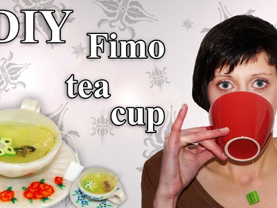 FIMO Tasse (Tee): Polymer Teacup - Tutorial [HD.DE] (EN-Sub)