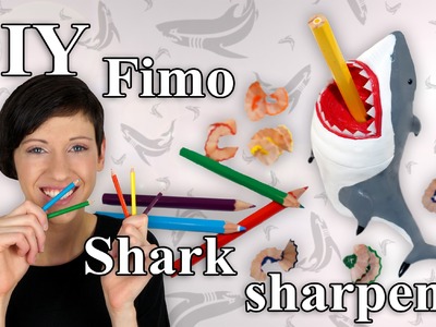 FIMO Hai (Spitzer): Polymer Clay Shark Sharpener - Tutorial [HD.DE] (EN-Sub)