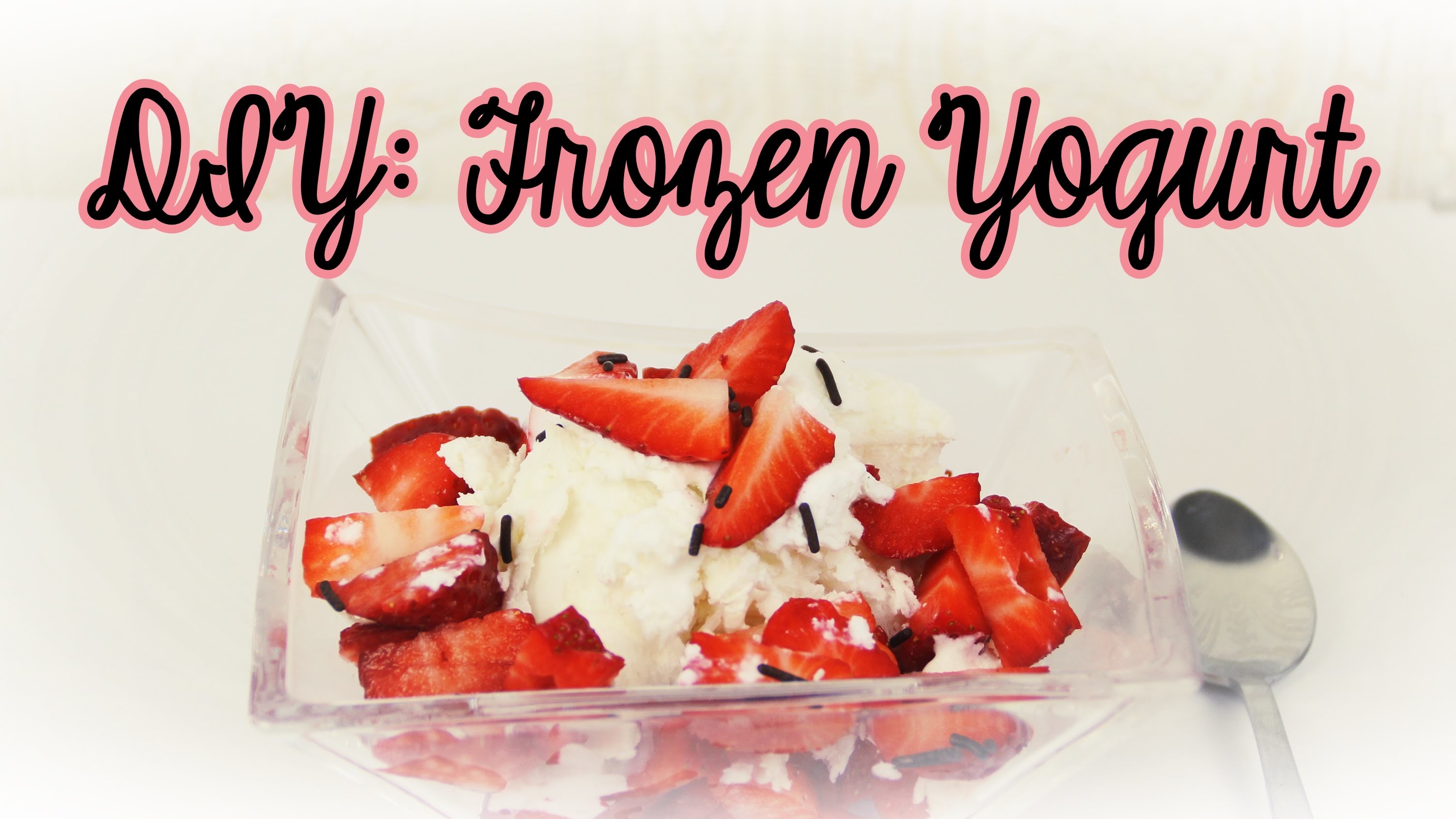 DIY: Frozen Yogurt - Vegan  #Zauberküche