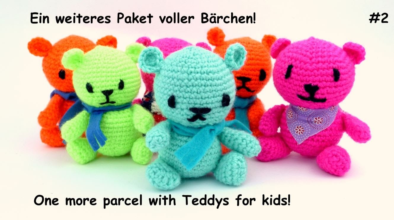 Crocheting for kids - Bärchen für Kinder häkeln #2