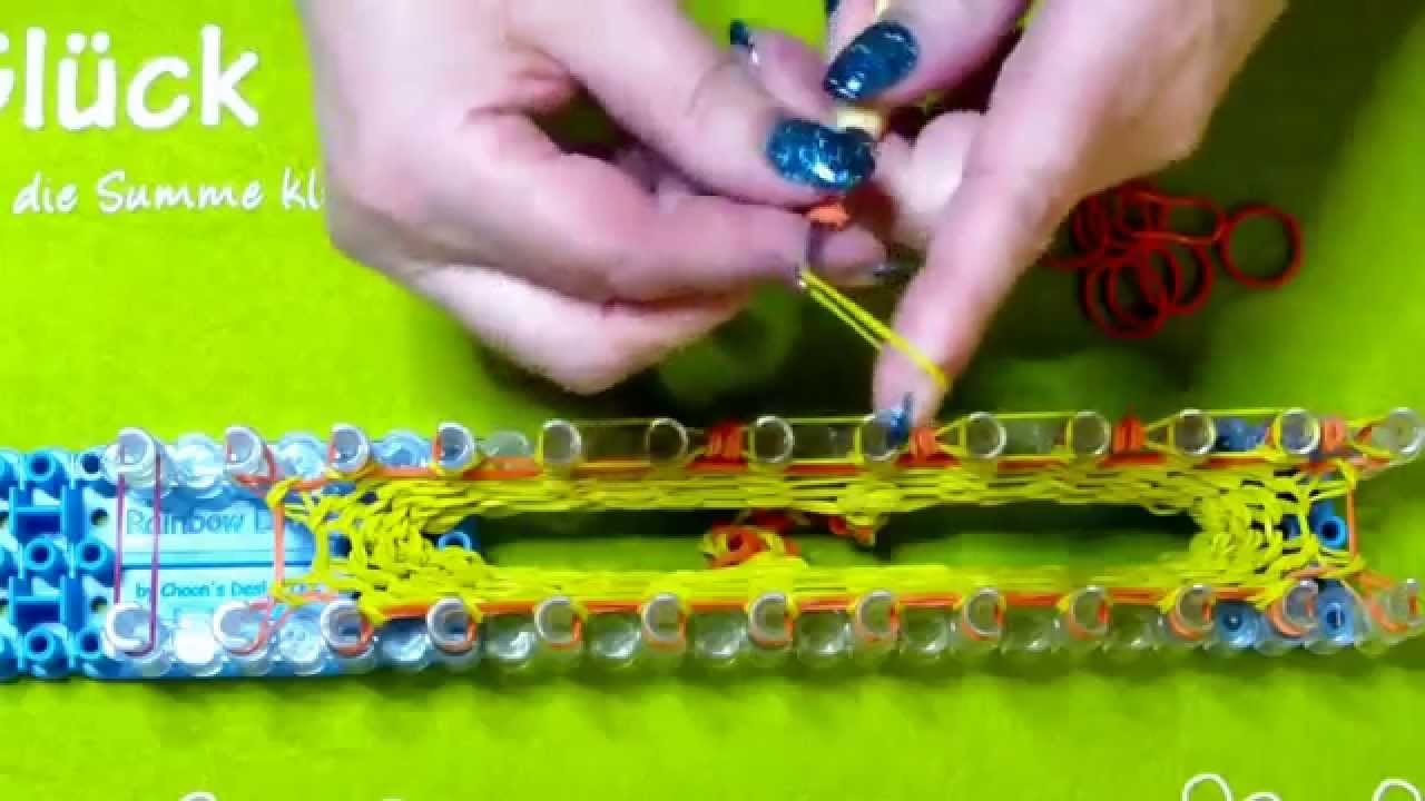 Rainbow Loom 3D Körbchen.Osterkörbchen von Lachtäubchen