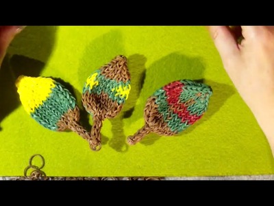 Rainbow Loom herbstliche Blätter von Lachtäubchen Loom