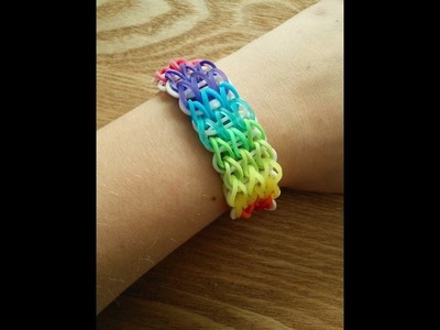 Rainbow Loom Dreifach Armband
