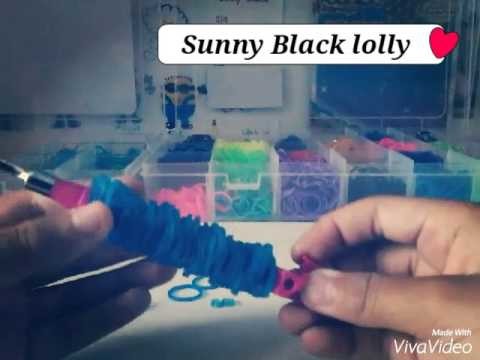 Rainbow loom POMPOM