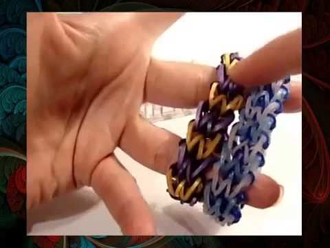Monster Tail Armband, Loom Bands mit Rainbow Loom, Anleitung deutsch