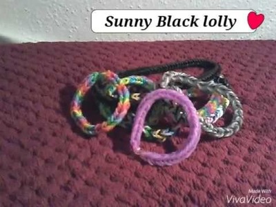 Rainbow loom alle meine armbänder ♥♥♥