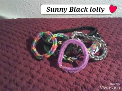 Rainbow loom alle meine armbänder ♥♥♥