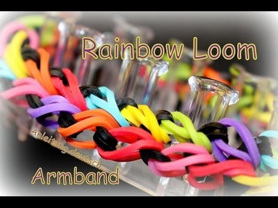 Rainbow Loom Armband Loom Bandz Loom Bands Anleitung deutsch