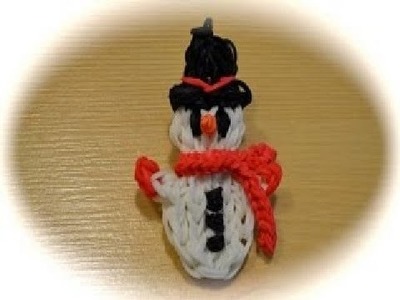 Rainbow Loom Schneemann deutsche Anleitung