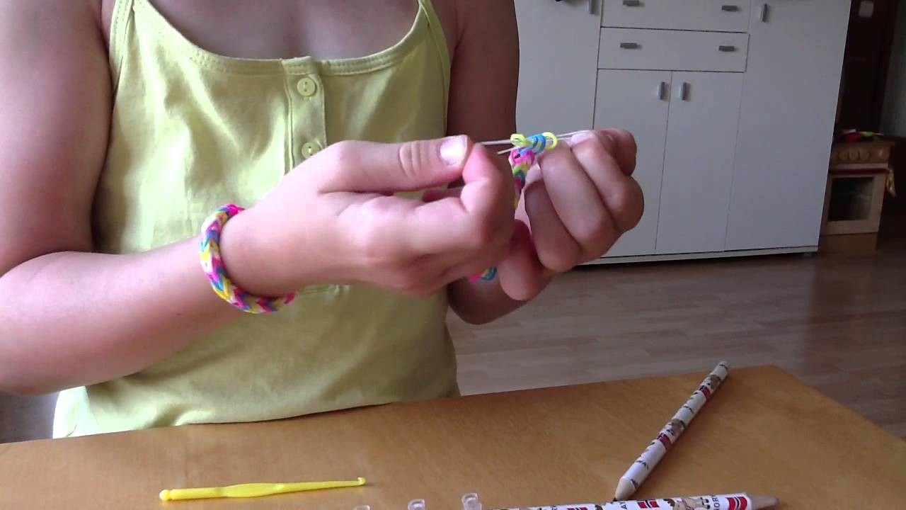 Rainbow Loom Bandz - ein einfaches Armband