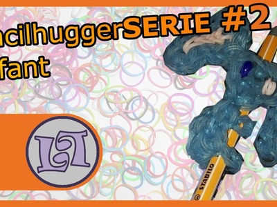 Rainbow Loom. Elefant Pencilhuggerserie #2 | Luna Looms