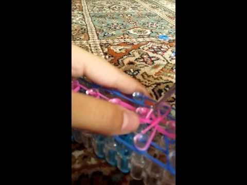 Rainbow loom Rauten armand ( deutsche Anleitung )