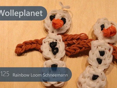 Rainbow Loom Schneemann mit Loom