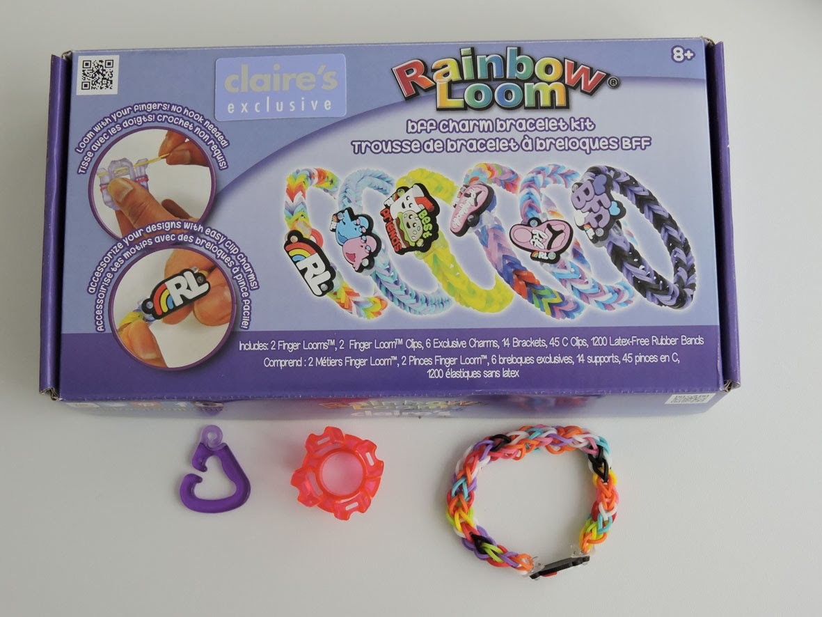 Fingerloom Armband,Crazy Loom,Rainbow Loom,Zauber Loom,Deutsch