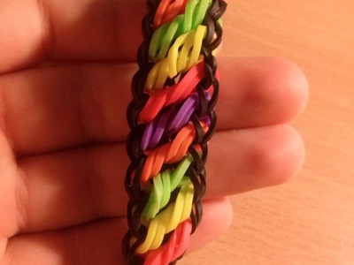 Rainbow Loom Rotini-Armband