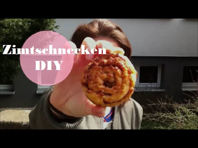 Zimtschnecken. DIY. champagne supernova