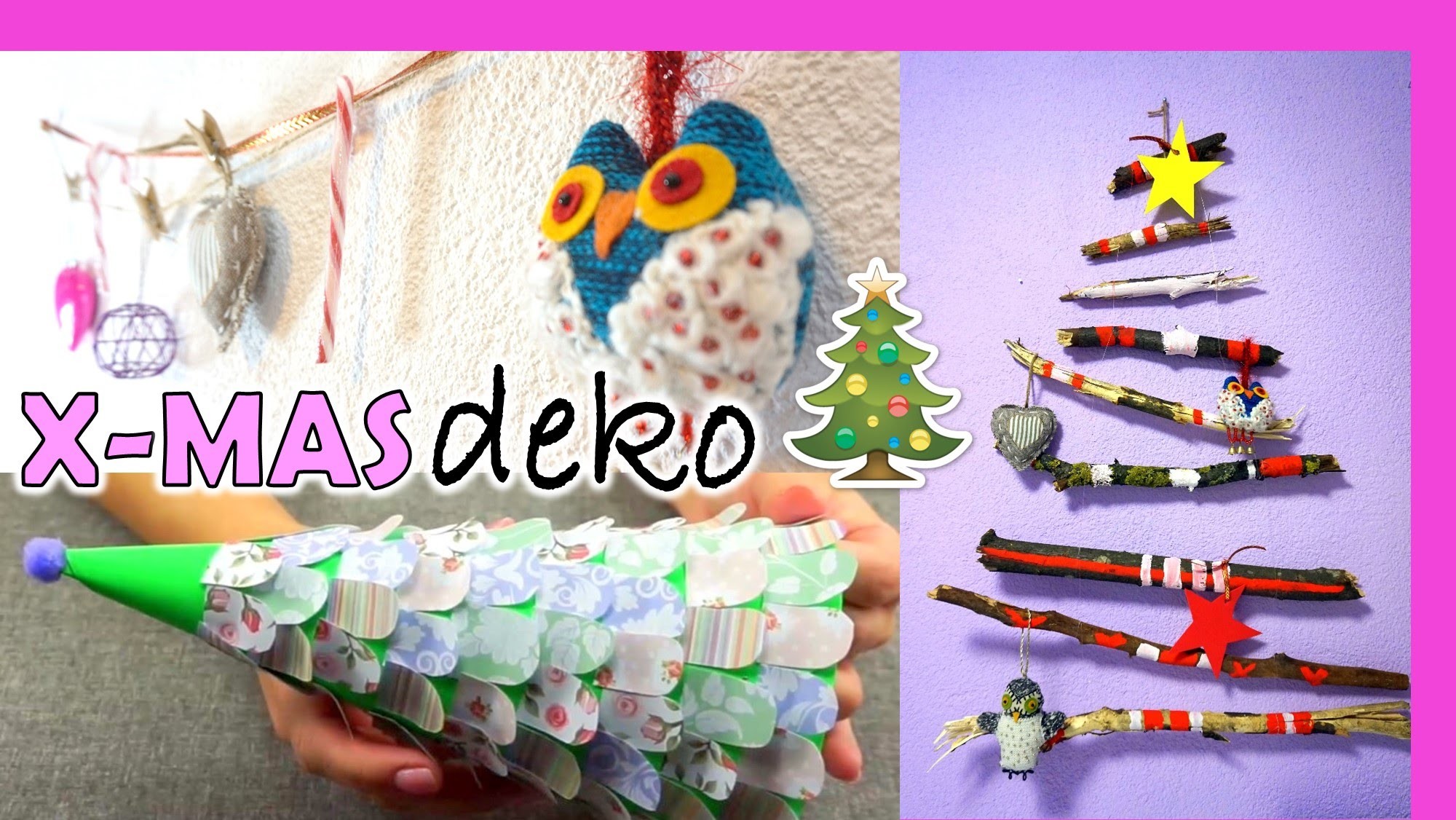 DIY Weihnachts.Advents-Deko Ideen | #XmasWithNathaLee