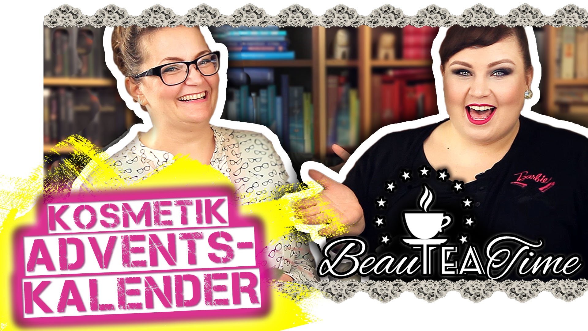 KOSMETIK ADVENTSKALENDER SELBER MACHEN kleine Makeup Geschenke DIY | #BeauTeaTime Folge 18