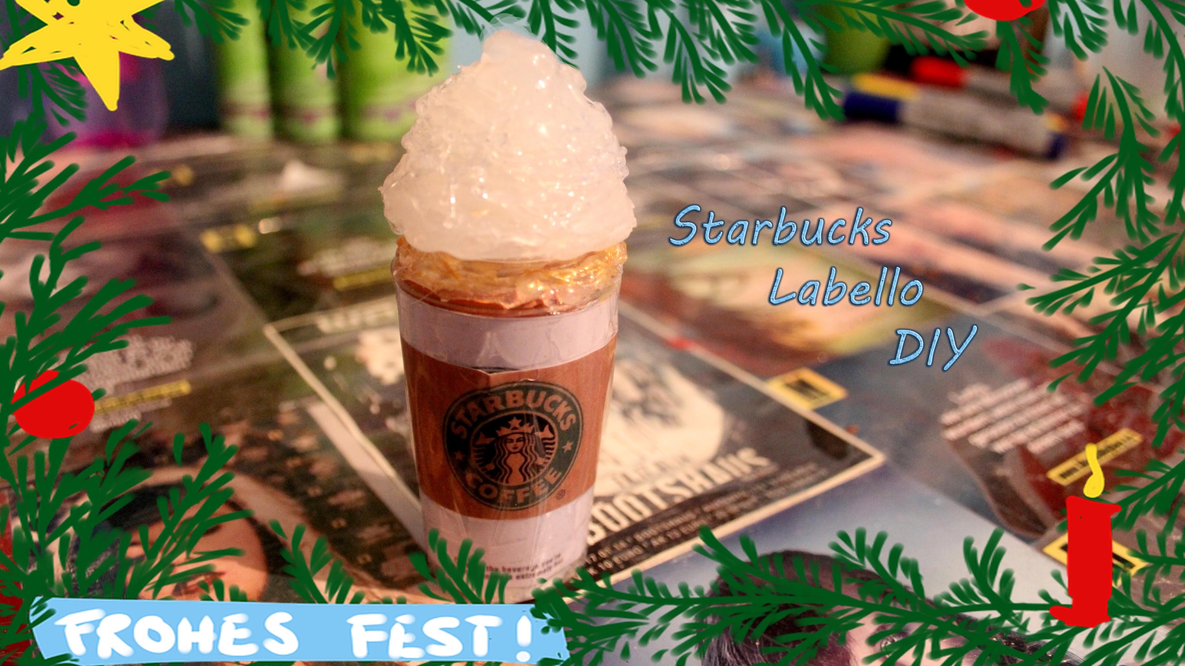 Starbucks-Labello DIY | #ZeldasChristmasAtHogwarts | Zelda The House Elve