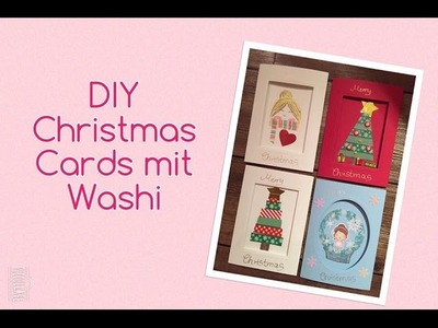 Filofax DIY Weihnachts Special: Weihnachtskarten mit Washi | Christmas Cards | filolove_