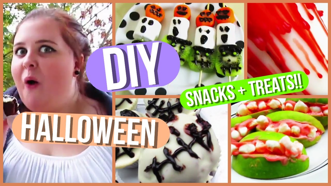DIY Halloween Snacks + Treats - Schnell & Einfach♡ | Vanessa Nicole