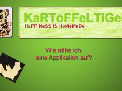DIY - Wie nähe ich eine Applikation auf?