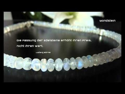 Edelsteinschmuck küsst Poesie - Zitate und Schmuck - quotes