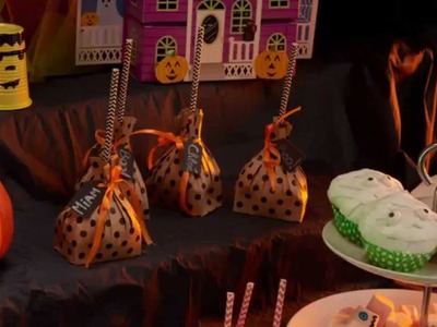 Bonbons Tüten DIY Tutorial für Halloween