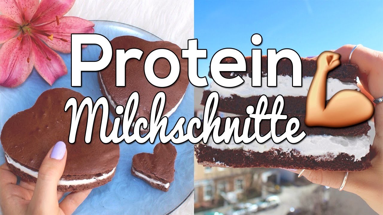 Clean Baking | Die PERFEKTE Protein MILCHSCHNITTE 