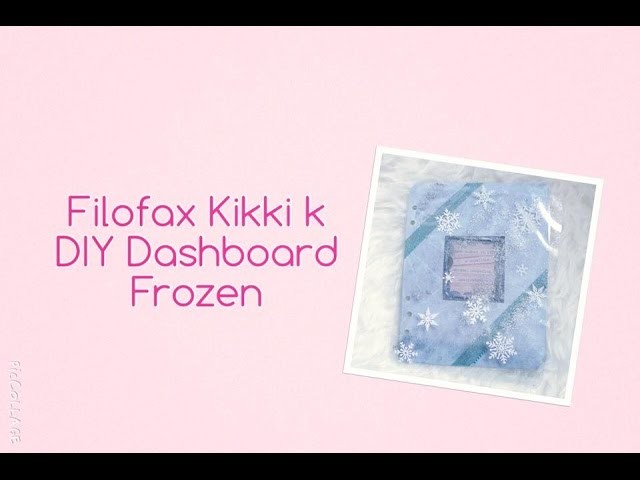 Filofax DIY Dashboard und Flyleaf Frozen | Tipps | deutsch | filolove_