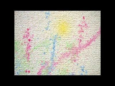 DIY Graffiti Teppich selbst färben