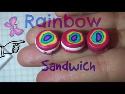FIMO Rainbow Sandwich Tutorial