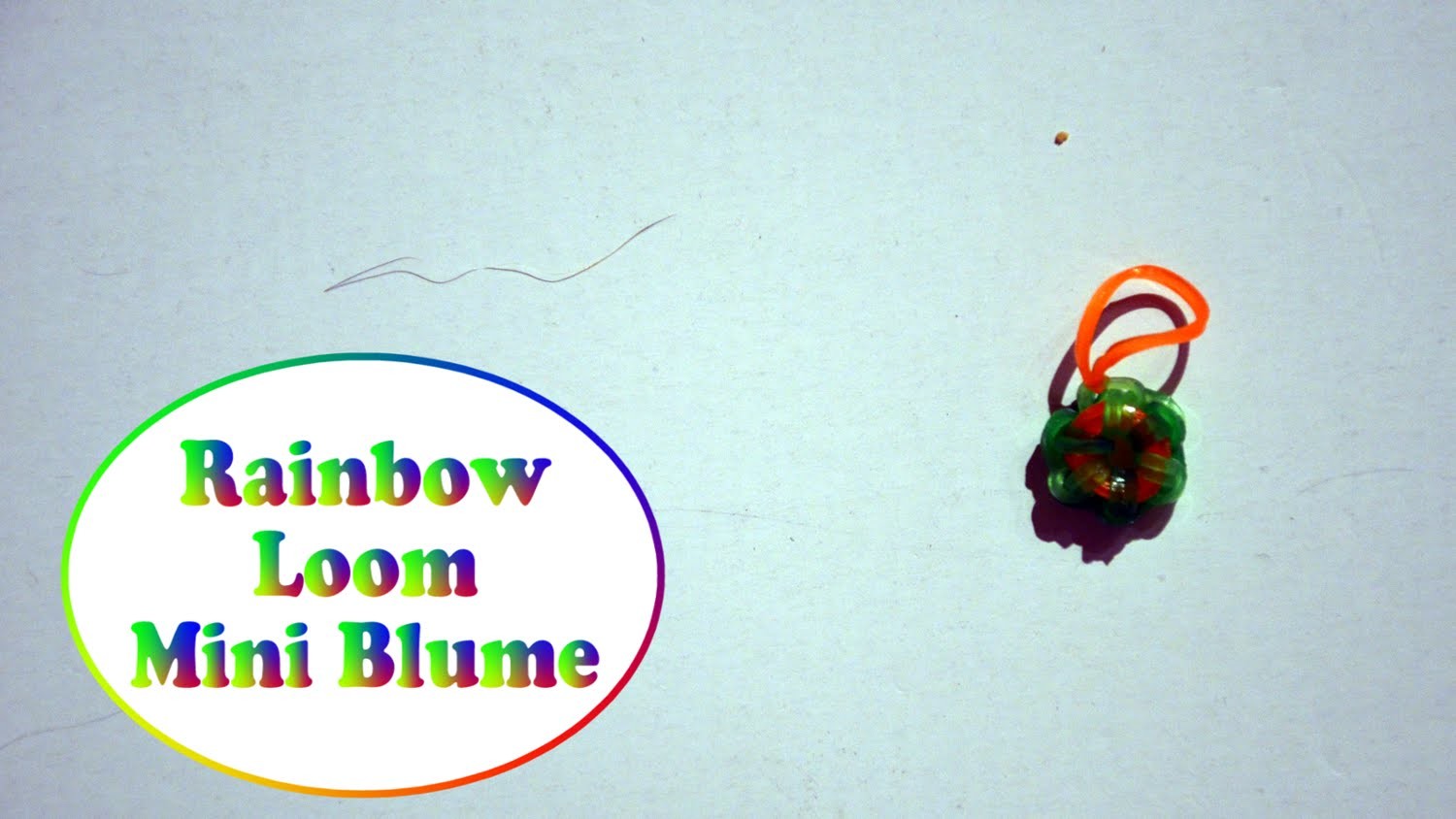 Rainbow Loom Mini Blume (deutsche Anleitung)