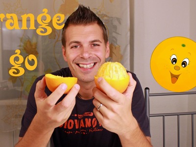 ORANGE TO GO | diy how to peel | tutorial - schnell einfach trendy by Bibyyy & Bibyyy