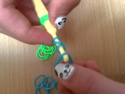 Rainbowloom schmetterling ohne webrahmen