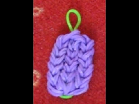 Rainbow Loom Pflaume (Anleitung Deutsch)