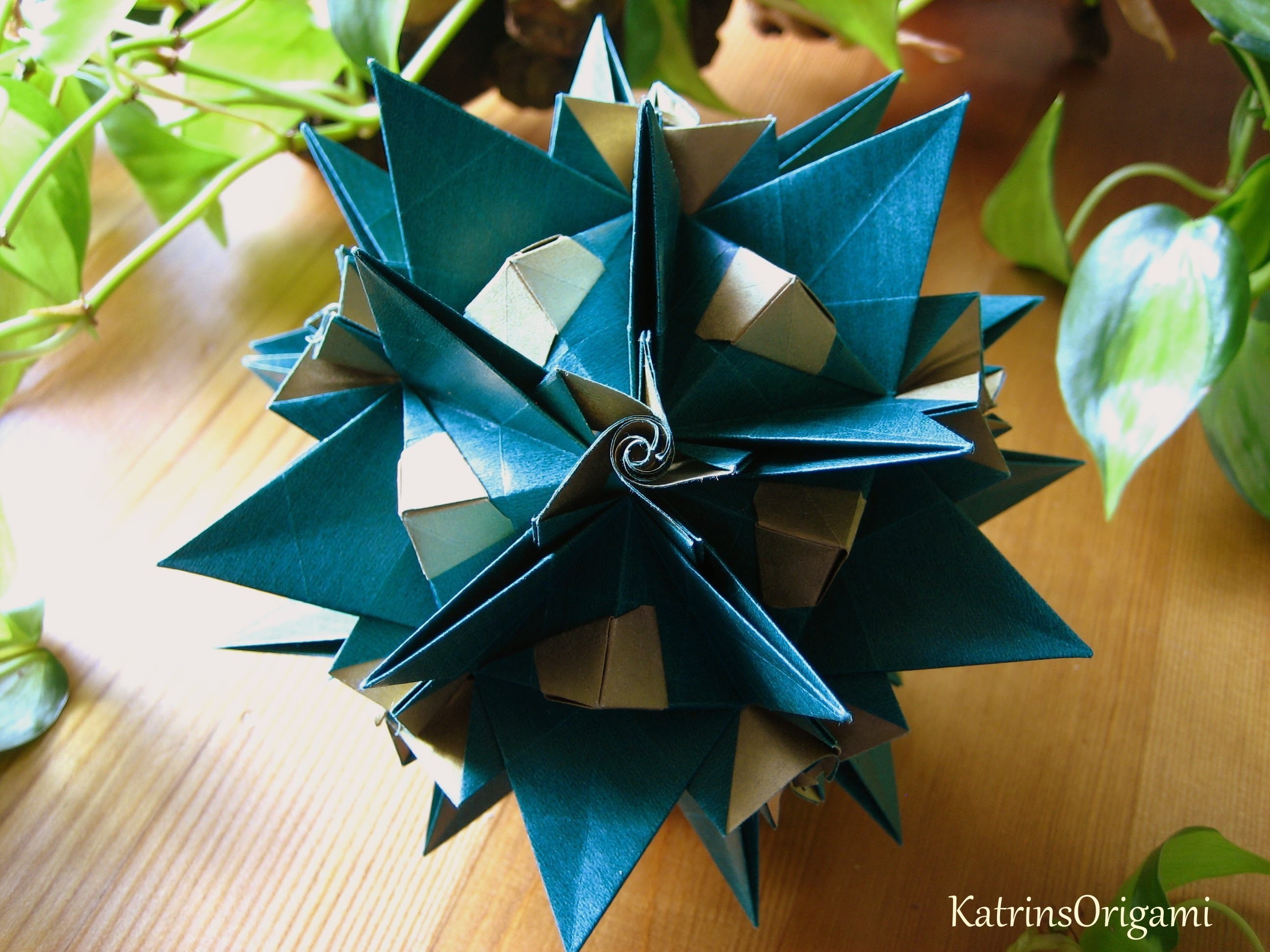 Origami ɛ♥ɜ Forest Fairy ɛ♥ɜ Kusudama