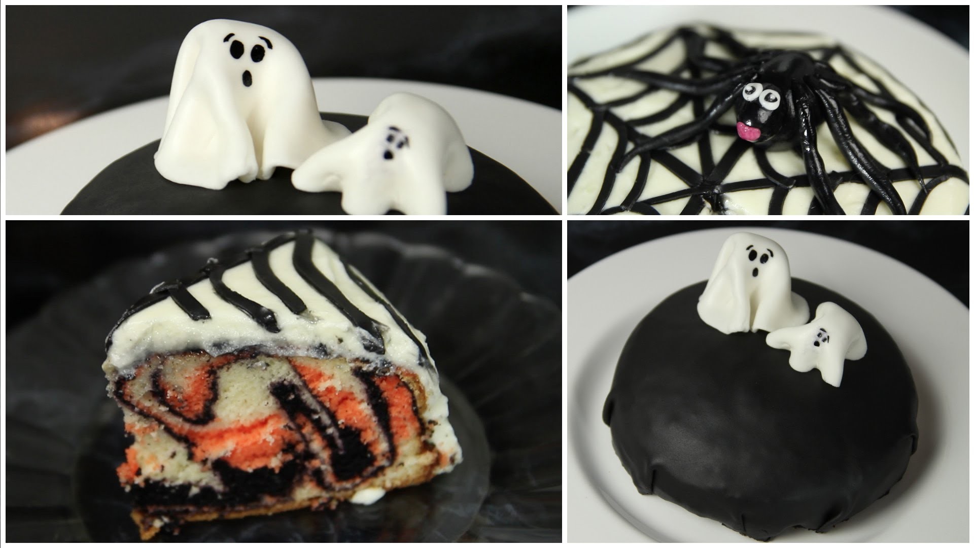 Super einfache HALLOWEEN CAKES! ❤ | #spooktober