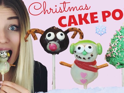 CHRISTMAS ❄ CAKE POPS . . | BibisBeautyPalace