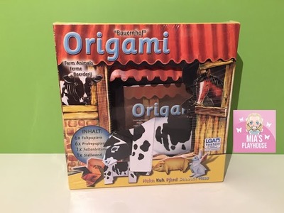 DIY ORIGAMI Bauernhof Tiere - Farm Animals crafts - auf Kinderkanal