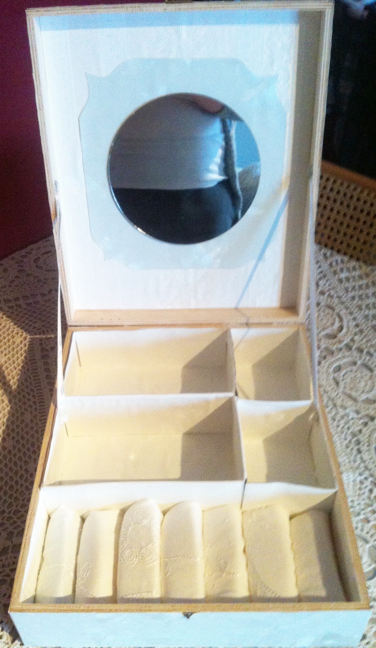 DIY Vintage Shabby Schmuckschatulle