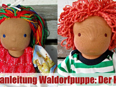 Nähanleitung Waldorfpuppe: Der Kopf | Klassisches Sami Doll Schnittmuster | Teil 1